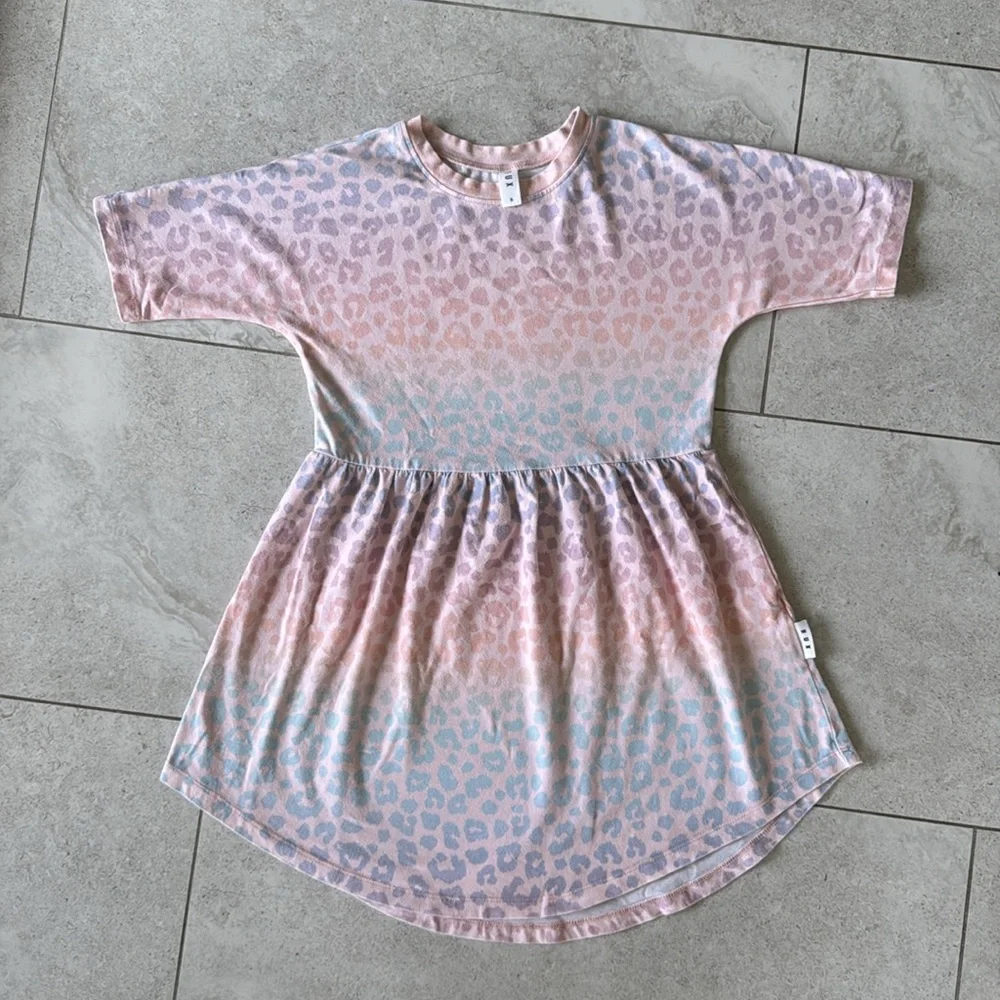 Huxbaby Rainbow HUX Swirl Dress